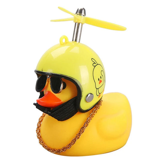Dekorácia auta malá žltá kačička