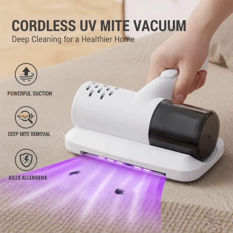 🛏️ Bezdrôtový vysávač na matrace & alergény – čistota doma teraz! 😍