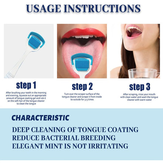 🔥Kúpte 1 a získajte 1 zadarmo🔥Sada probiotických gélov na čistenie jazyka
