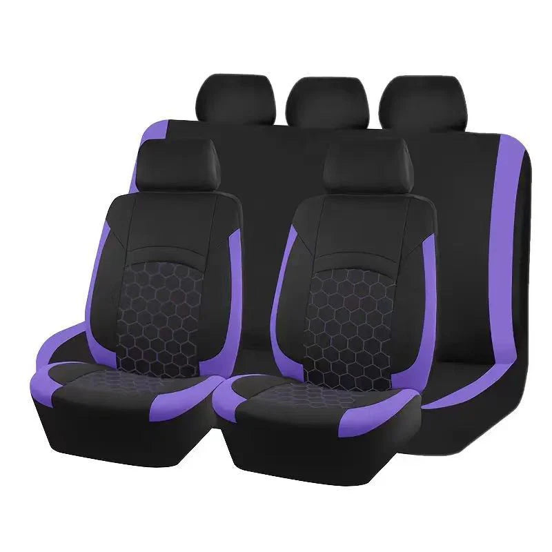 🚗Univerzálna sada 9 kusov poťahov na autosedačky pre 5-miestne modely🛡️