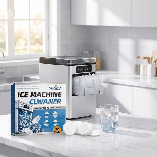 ❄️ Čistý ľad z vášho výrobníka – efektívne čistiace tablety! 🧊