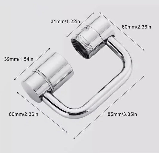 🚿 Sprchová hlavička– 5 režimov prúdu + Náhradná hlavička! Rýchla sprcha pre komfort! 💦