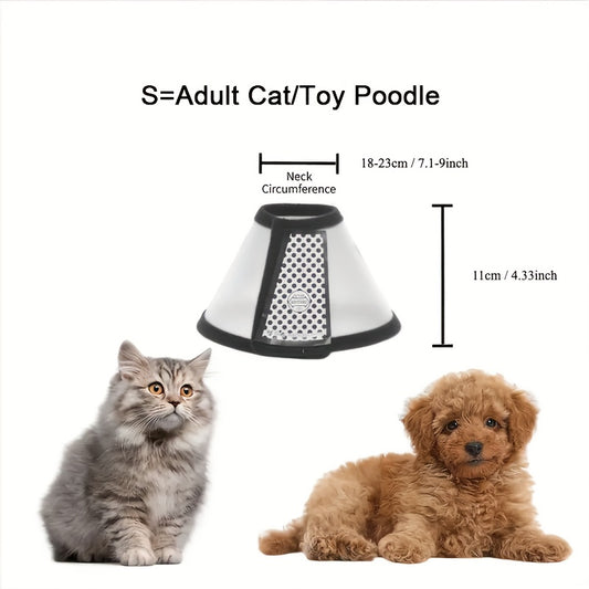 🐾 Alžbetínsky golier– Všetky veľkosti, priehľadný a umývateľný! 🐱🐶