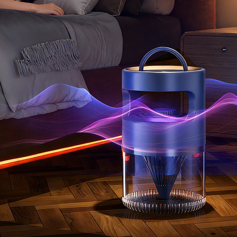🦟✨ Tichý LED lapač komárov s nočným svetlom – bezpečný a účinný!