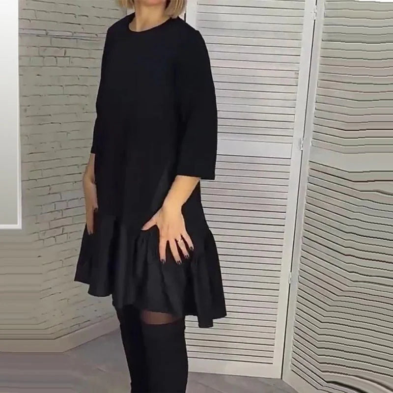 👗 Ležérne mikinové šaty s krížovým výstrihom – Maximálne pohodlie & elegantný štýl! ✨