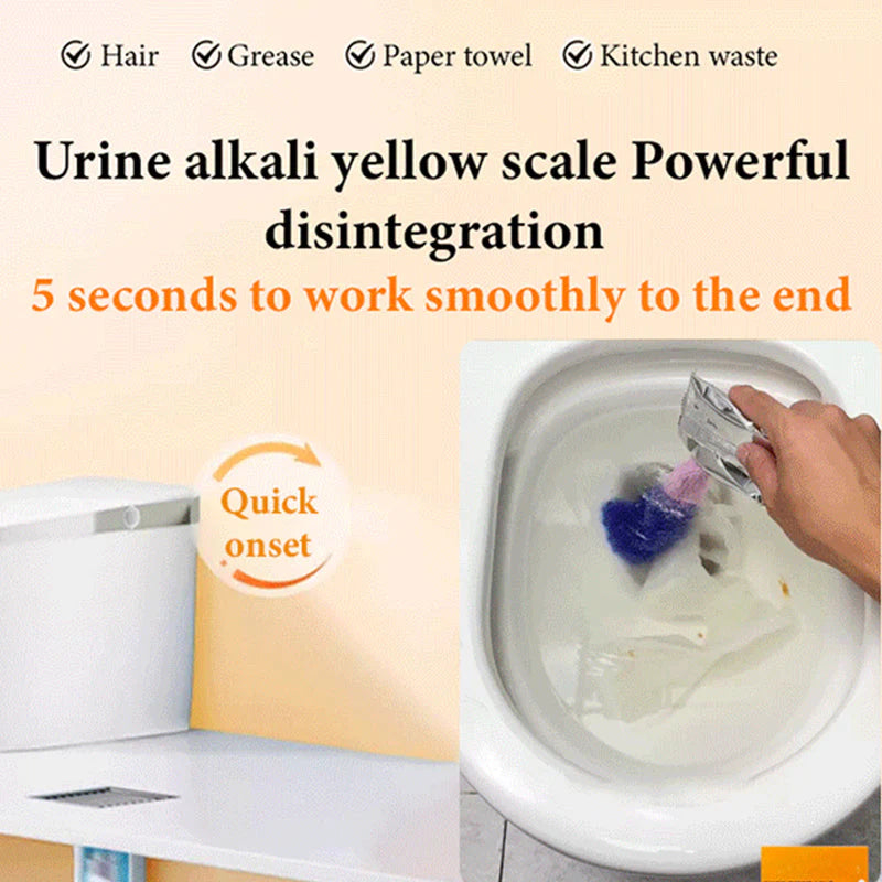 🌟 Viacúčelový prášok na odtoky – uvoľňuje, dezodoruje a chráni vaše potrubia! 🧼