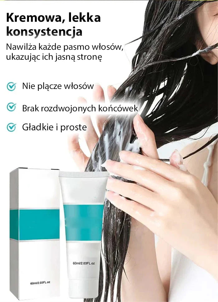(🔥Kúp 1 a dostaneš 1 zadarmo🔥)Krém na narovnávanie vlasov s keratínom