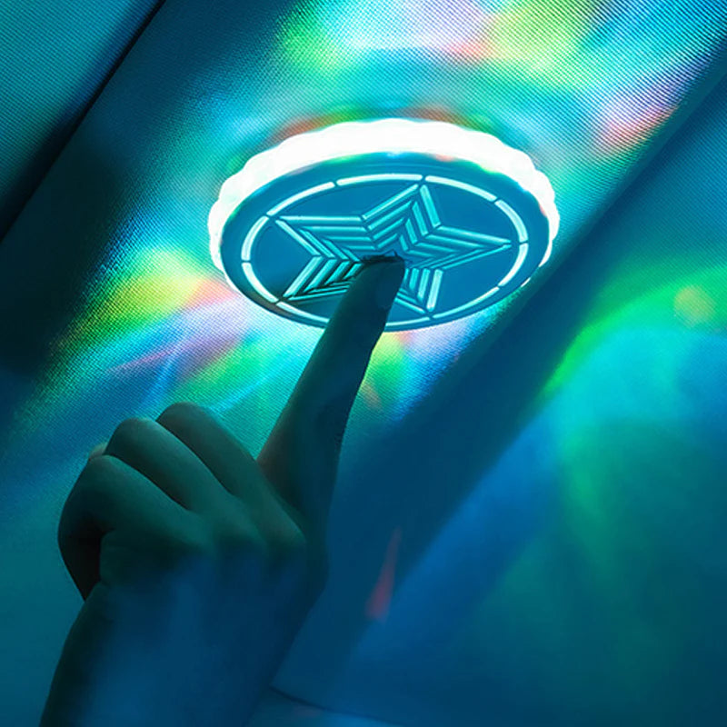 🧲Ambientné osvetlenie auta Magnetic Star|Multirežimové osvetlenie|Rýchle nabíjanie USB-C|Hlasové ovládanie✨