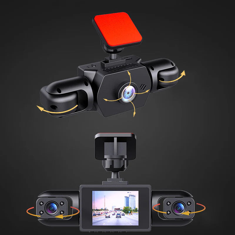 🚗 Palubná Kamera 360° – Full HD + Bezpečnosť + Dôkazy Na Každý Okamih! 📸