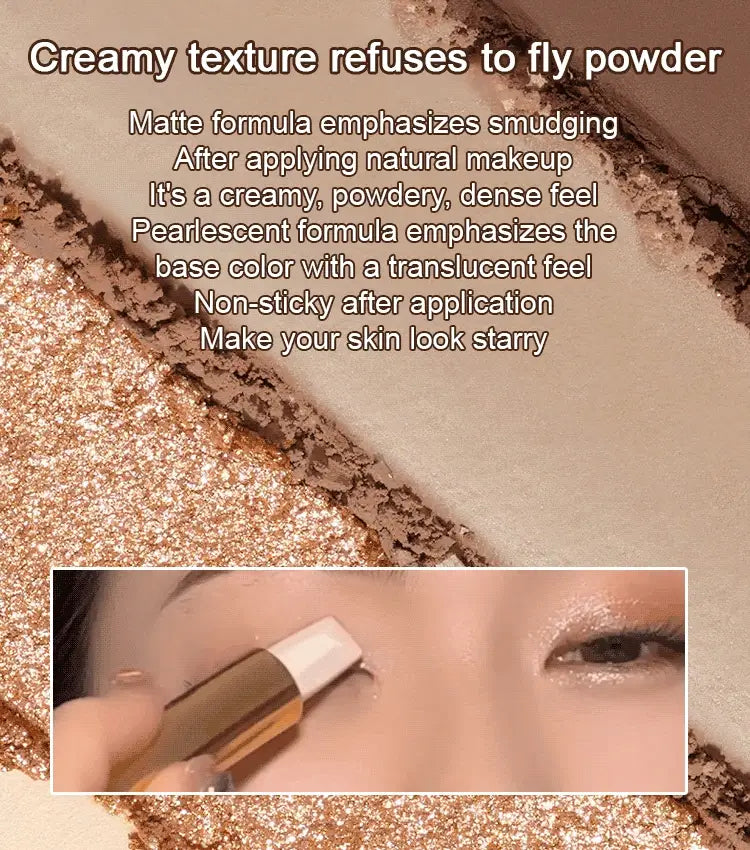 💄 Očné tiene bez rozmazania – žiarivý look teraz! 😍