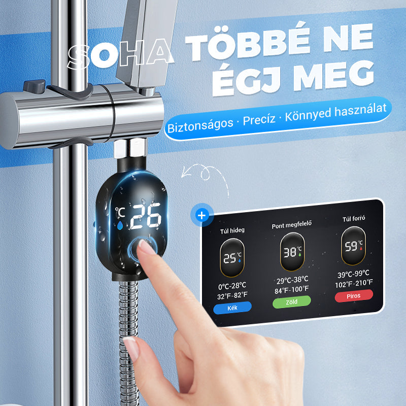 🚿 Indikátor teploty vody v sprche – bezpečné kúpanie pre deti a seniorov！