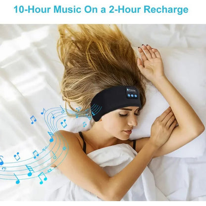 😴Slúchadlá Bluetooth 5.0 s hlavovým mostom na spanie – hudba, pohodlie a hlboký spánok?