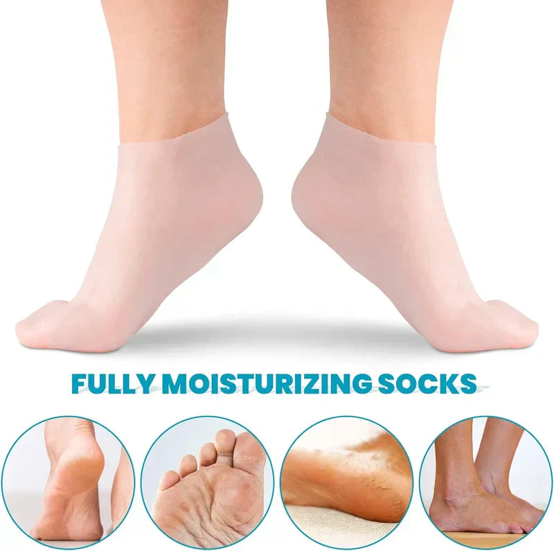 🌸 Hydratačná Maska Na Nohy – Jemné Chodidlá Bez Suchosti! 👣