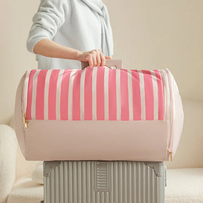 😍 Kompresná taška na deky so zipsom – viac miesta v skrini bez poškodenia nadýchanosti! 🛏️