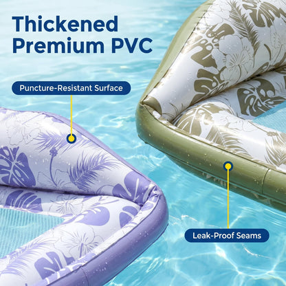🏊💺Nafukovacia matrac v tvare písmena U – relax vo veľkom štýle, ideálna pre dospelých aj deti, ľahko skladovateľná ⚡