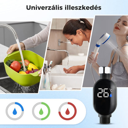 🚿 Indikátor teploty vody v sprche – bezpečné kúpanie pre deti a seniorov！