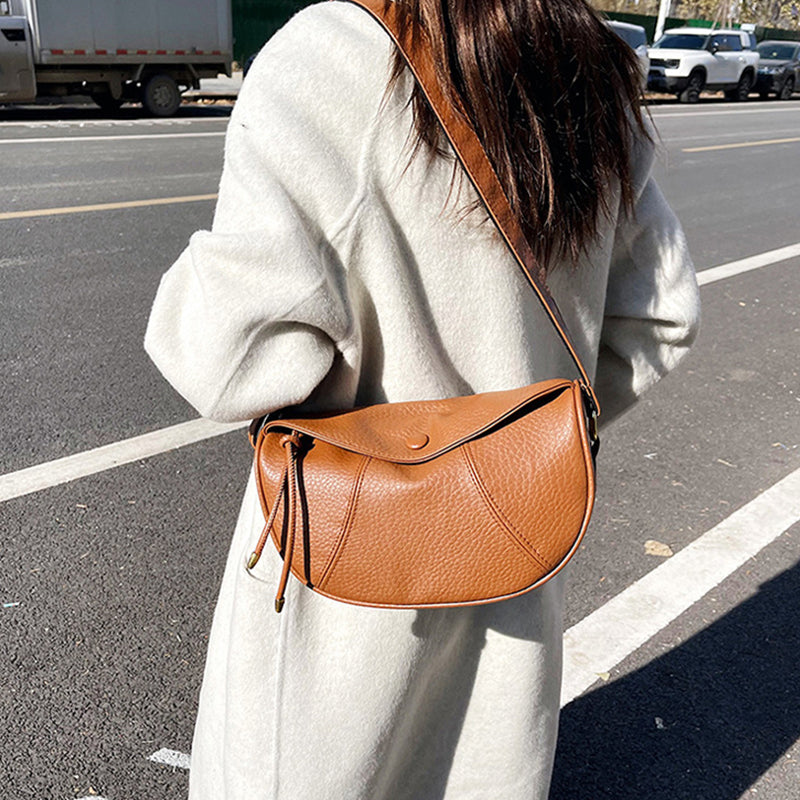 👜 Minimalistická crossbody kabelka Dumpling – štýl a praktickosť v jednom