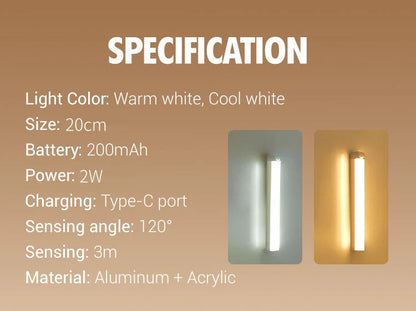 💡 Magnetický senzor pohybu s LED – automatické osvetlenie kdekoľvek! 🌟
