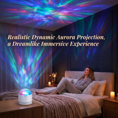 🌌✨ Aurora projektor hviezdnej oblohy s diaľkovým ovládaním – magický relax doma
