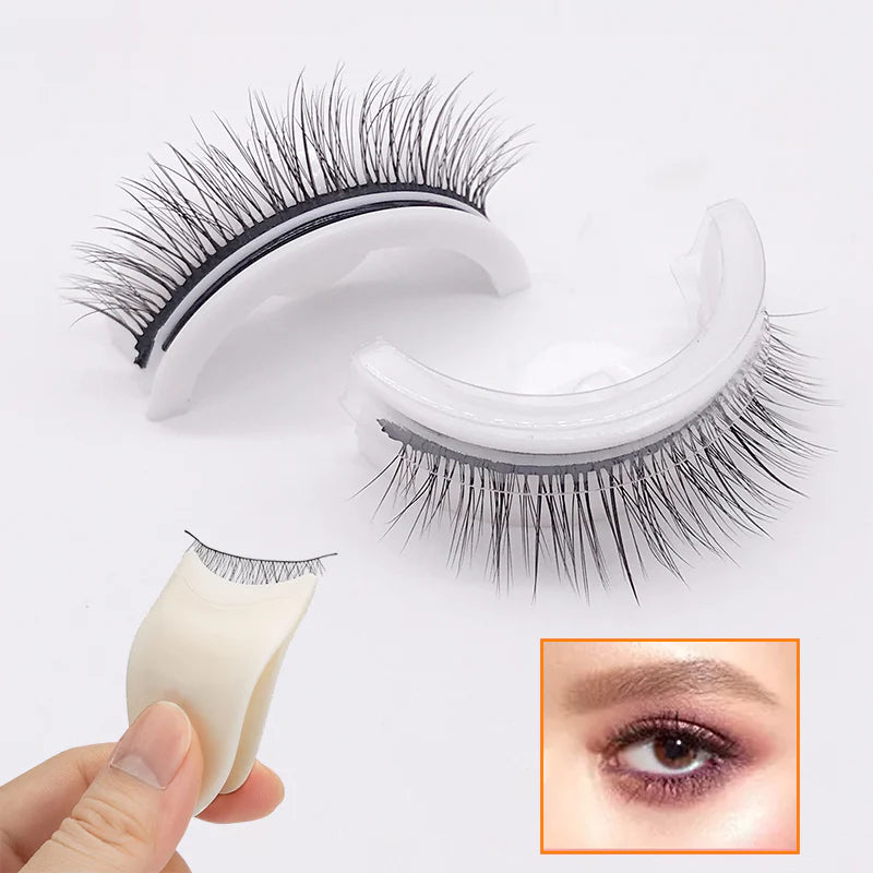 👀 Samopriležne Trepalnice – Brez Lepila, Vodoodporne & Ponovno Upotrebne!✨