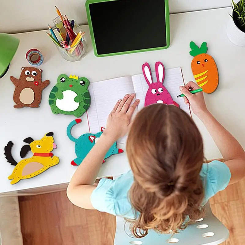 🎨 Detská DIY šijacia sada – Bezpečná, kreatívna, pre rozvoj malých majstrov!