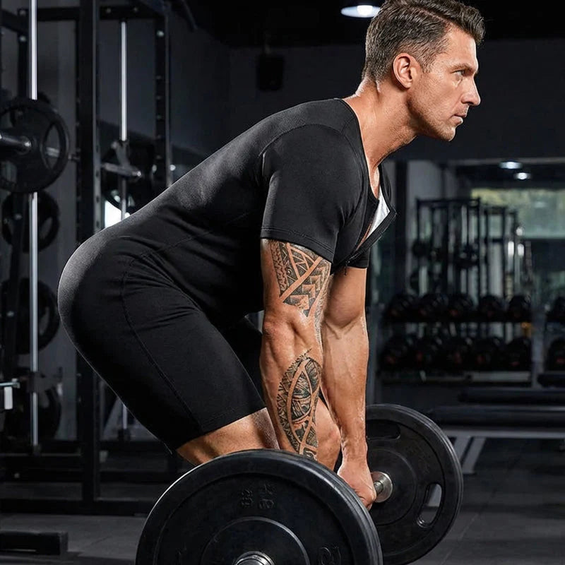 🏋️‍♂️ Celotelový kompresný saunový overal – maximálny výkon a rýchle výsledky!