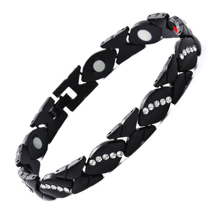 ✨ Elegantný Magnetický Náramok – Prírodný Vzor + Nastaviteľná Dĺžka + Módny! 🧲