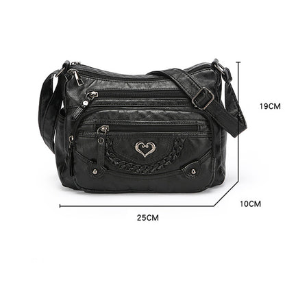 👜✨ Dámska crossbody taška s viacerými vreckami – štýl a poriadok v jednom!