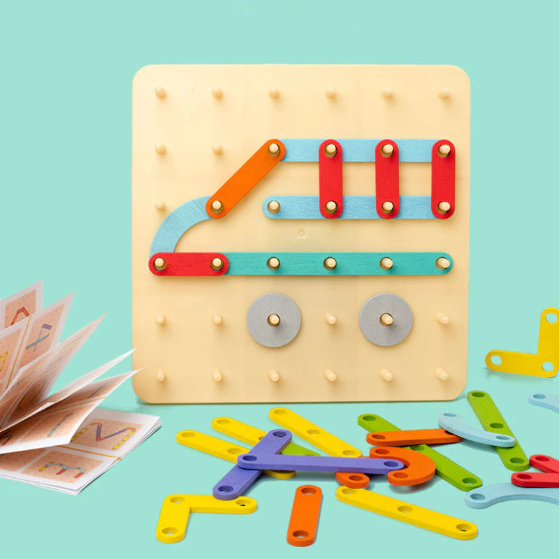 【🧩 Nechajte deti užívať si učenie hrou.】Montessori hádanky