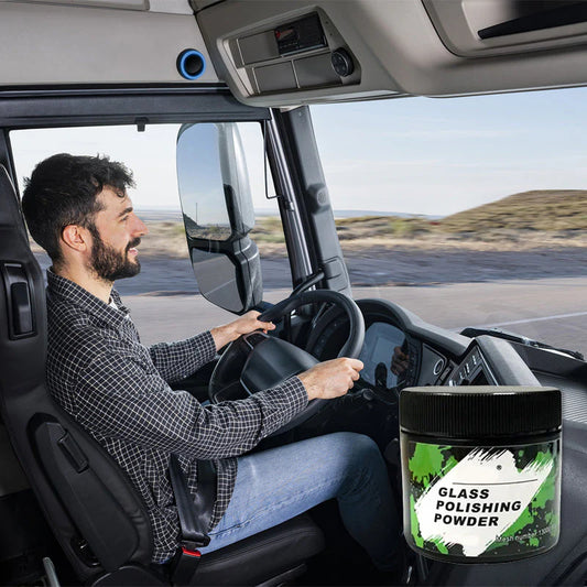 🚗Leštiaci prášok na autosklo | Účinné čistenie · Odstraňovanie olejového filmu · Krištáľovo čistý povrch💎