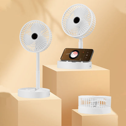 🌬️ Skladací ventilátor do zásuvky – chladivý vietor kdekoľvek! ❄️