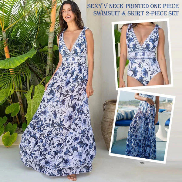 👗 Plavky s odnímateľnou sukňou a výstrihom do V – zázrak 2 v 1 na leto!