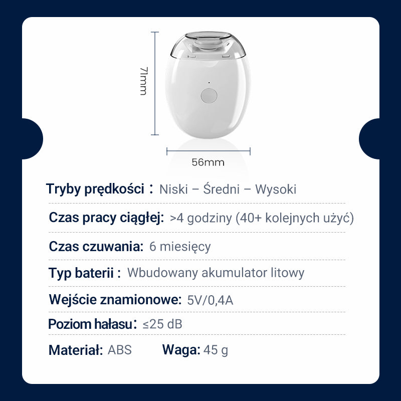 🦶Uniwersalna automatyczna szlifierka do paznokci – odpowiednia dla osób starszych i dzieci