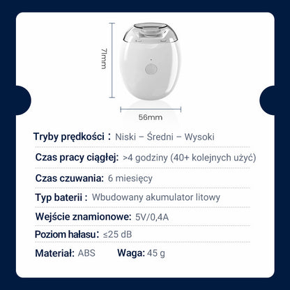 🦶Uniwersalna automatyczna szlifierka do paznokci – odpowiednia dla osób starszych i dzieci