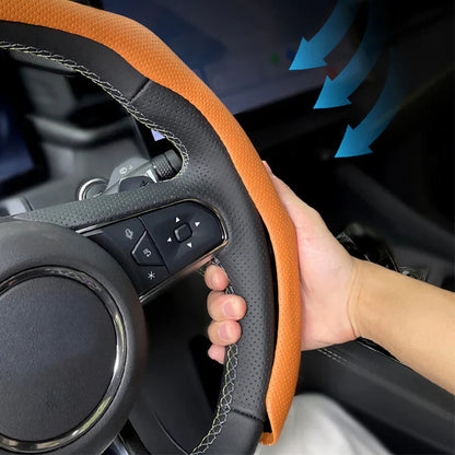 🚗 Poťah na volant – Protišmykový + Priedušný + Ultratenký! Bezpečnosť a pohodlie počas jazdy! ✨