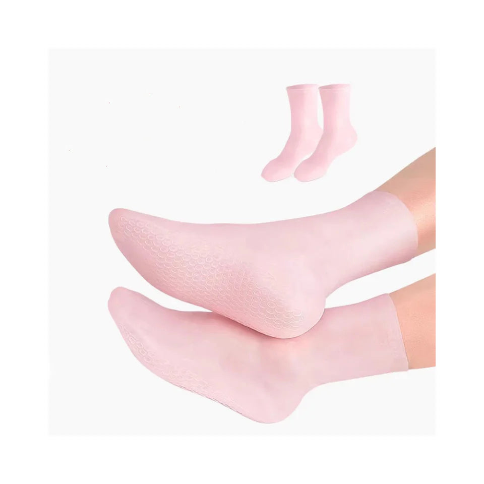 🌸 Hydratačná Maska Na Nohy – Jemné Chodidlá Bez Suchosti! 👣