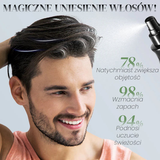 【🔥Kúp 1 získaj 1 zadarmo🔥】💇♂️ Stylingový Sprej na Objem – Bez Oplachovania + 78% Viac Objemu + Svežosť! ✨