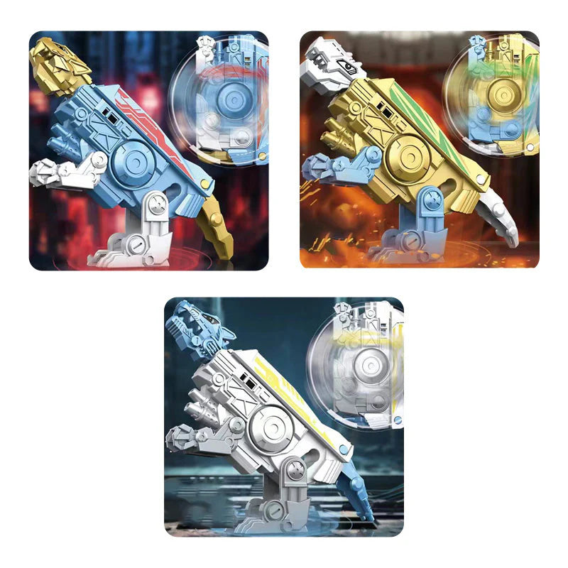 🤖 Transformovateľný prstový spinner – 2 hry v 1, zmierni stres a rozbav sa!