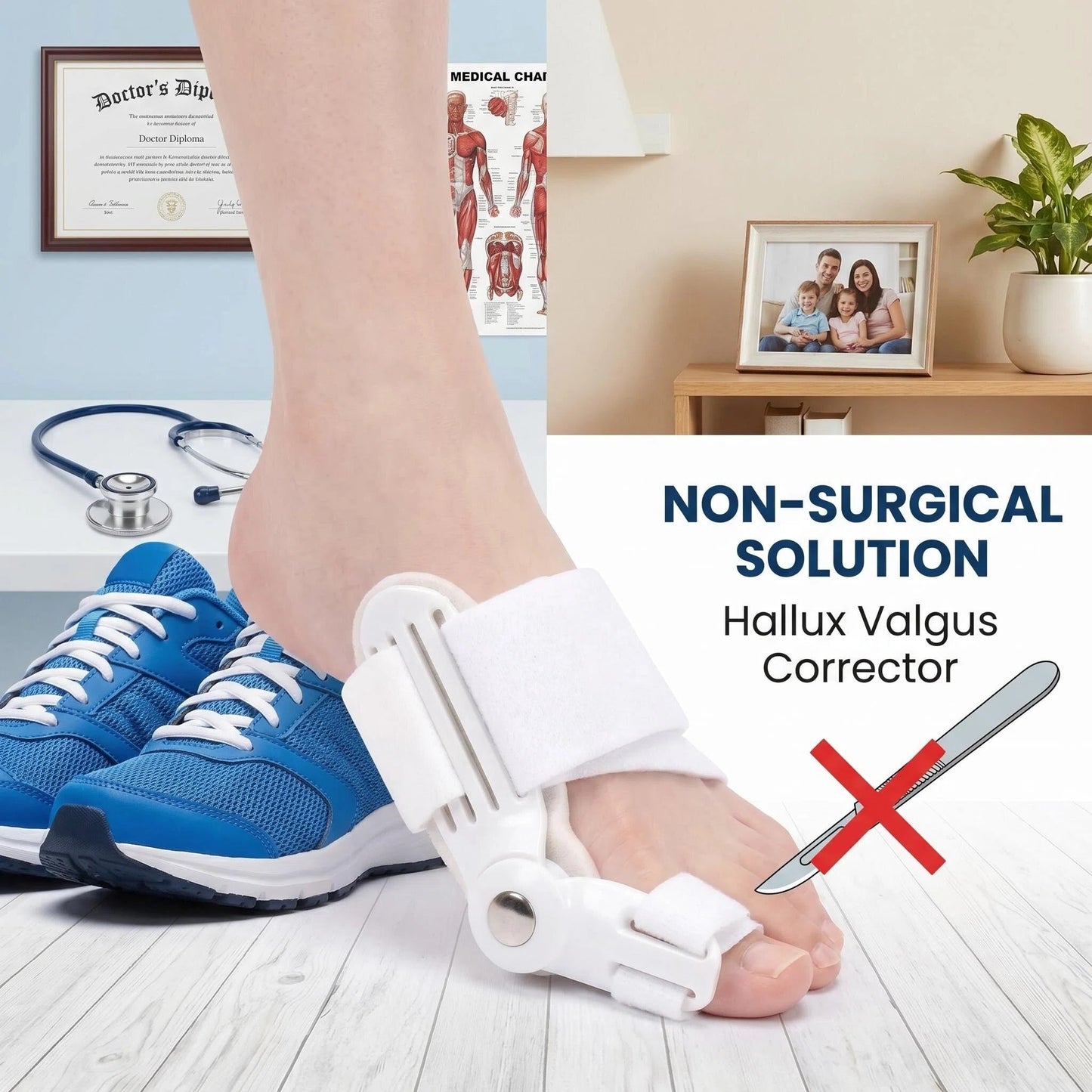 🦶✨ Korektor na hallux valgus – úľava od bolesti a vyrovnanie palca