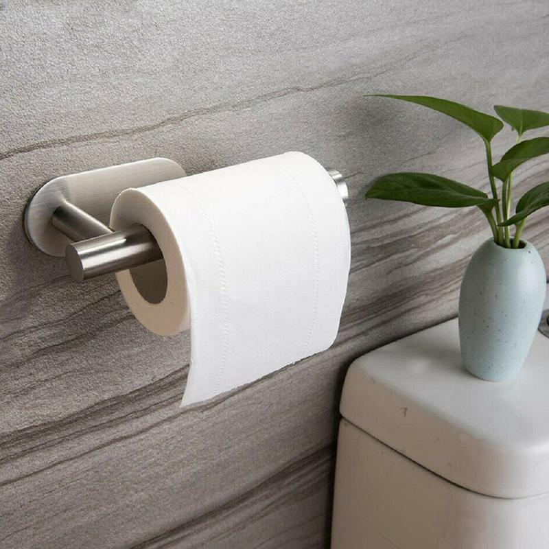 【🧻 Pohodlne odstraňuje papierové utierky a udržiava priestor uprataný.】Držiak na kuchynské papierové utierky bez vŕtania