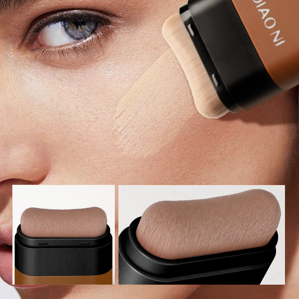 (🔥Kúpte jeden, druhý dostanete zadarmo🔥)✨2025 Neviditeľný tekutý make-up v kontakte so vstavaným štetcom, dostupný vo viacerých farbách