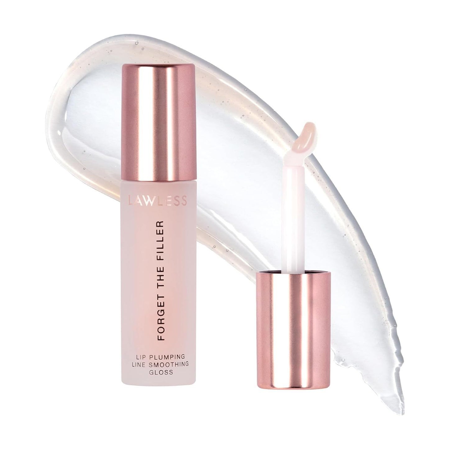 【🔥Kúp 1 získaj 1 zadarmo🔥】Zabudnite na vypĺňajúci lesk na pery Filler Lip Plumping Line Smoothing Gloss