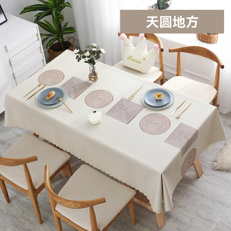 🍽️ Vodoodolný obrus proti škvrnám – čistý stôl & štýl teraz! 😍