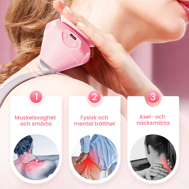 【💆 Mierna relaxácia a hlboká svalová relaxácia】Elektrická adsorpčná fasciová guľa