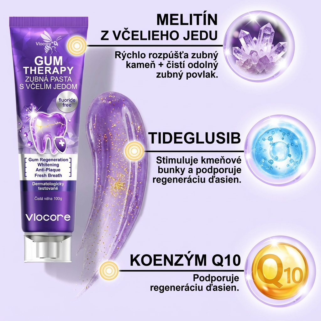 🌟Zubná pasta Rolimey® VioCore s včelím jedom