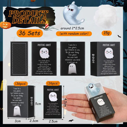 【🎁 Čím viac nakúpite, tým viac zliav získate】Mini dekorácia ducha, ktorá svieti v tme