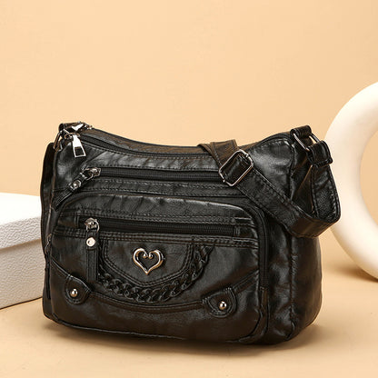 👜✨ Dámska crossbody taška s viacerými vreckami – štýl a poriadok v jednom!