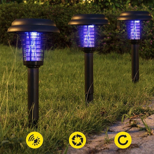 😍 Solárny Lapač Komárov s Kolíkom – automatický & ekologický! 🌿