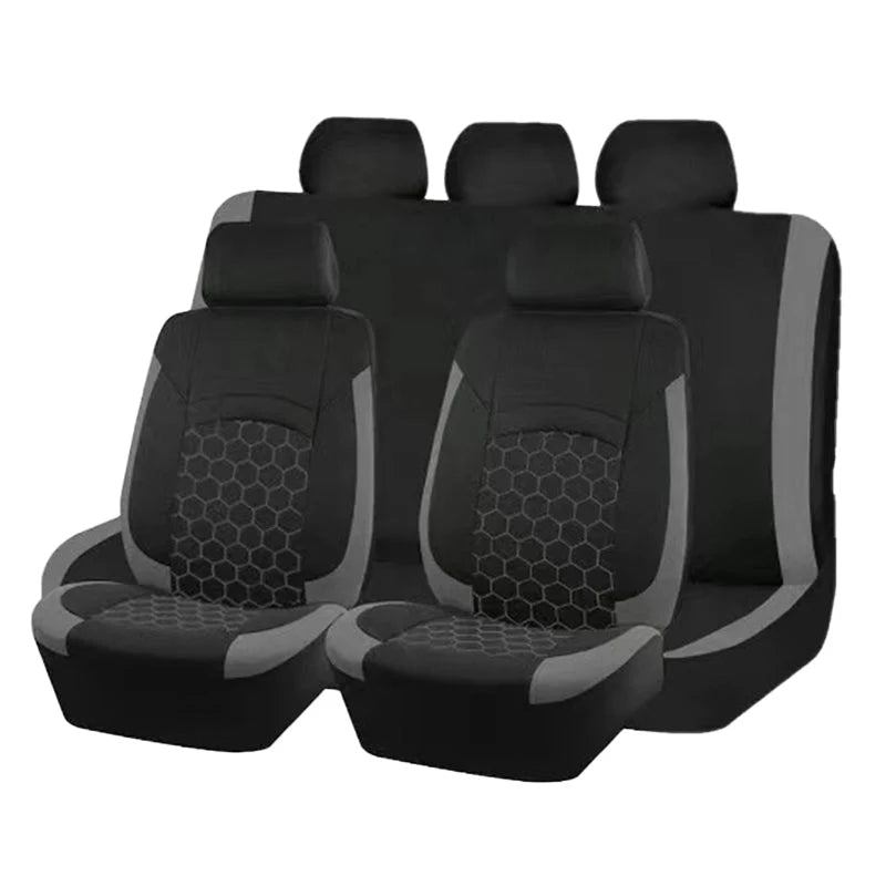 🚗Univerzálna sada 9 kusov poťahov na autosedačky pre 5-miestne modely🛡️