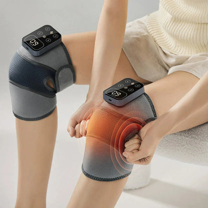🩹 Vyhrievaný masážny prístroj na kolená – tepelná terapia + vibračná masáž za jednu cenu! 🩹